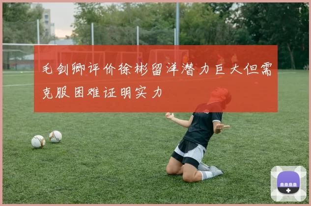 毛剑卿评价徐彬留洋潜力巨大但需克服困难证明实力