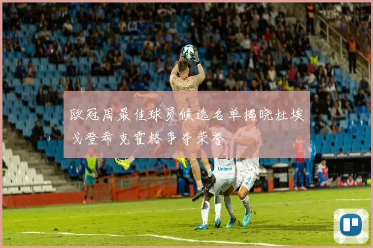 欧冠周最佳球员候选名单揭晓杜埃戈登希克霍格争夺荣誉